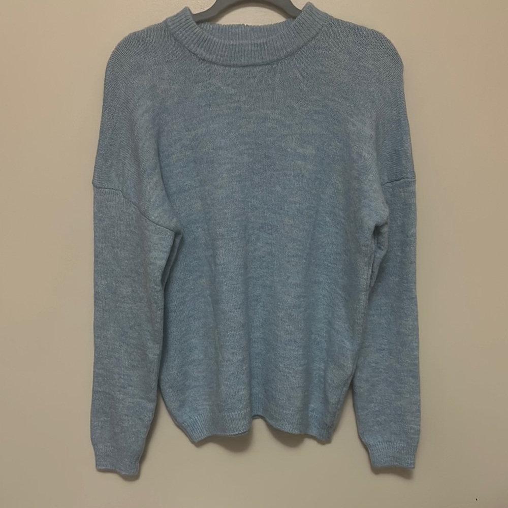 Urban Outfitters Wool Blend Oversized Blue Sweater Size Smalll